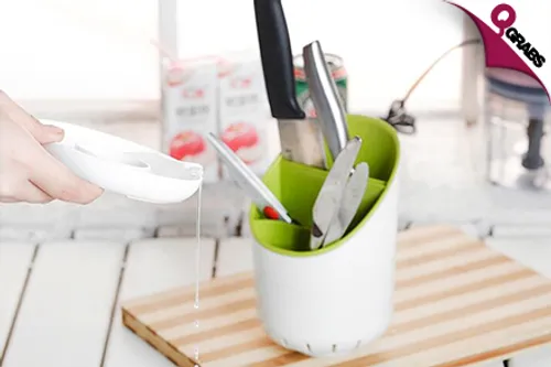 From QR25 Add a Cute & Smart Tool in your Kitchen with a Cutlery Drainer & Organizer! Choose from 4 Culinary Colors! (Up to QR100 Value)